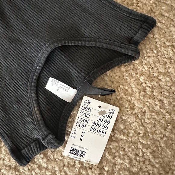 H&M cutout dress. Midnight color. Blueish black color - Picture 2 of 2